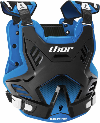 Thor - Thor Sentinel GP Roost Guard Deflector - 2701-0750 - Black/Blue - Md-Lg