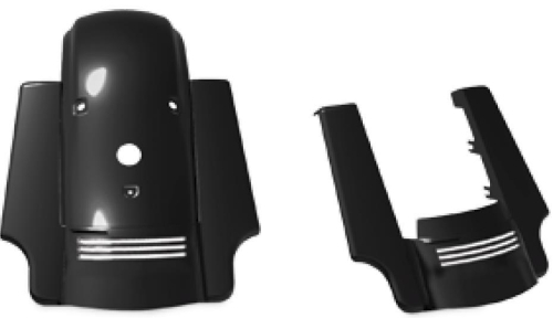 Arlen Ness - Arlen Ness Angled Fender Extension Cover Kit - 60-154