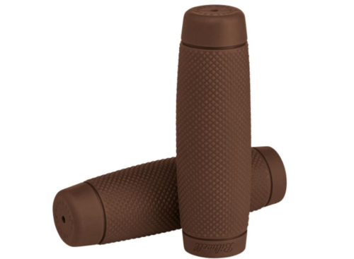 Biltwell Inc. - Biltwell Inc. Recoil Grips for 1in. Handlebars - Chocolate - GRGCY01CO