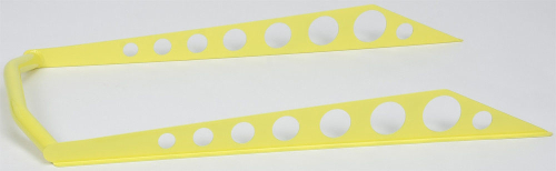 Skinz Protective Gear - Skinz Protective Gear Rear Custom Aluminum Bumper - Lemon Drop - SDRB275-LDYLW