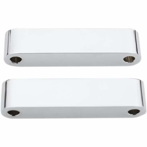 Russ Wernimont Designs - Russ Wernimont Designs 1in. Front Chrome Fender Spacers for 23in. and 26in. Wheels with On-Center Holes - RWD50062C
