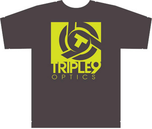 Triple 9 Optics - Triple 9 Optics Logo T-Shirt - 37-27562X - Charcoal - 2XL