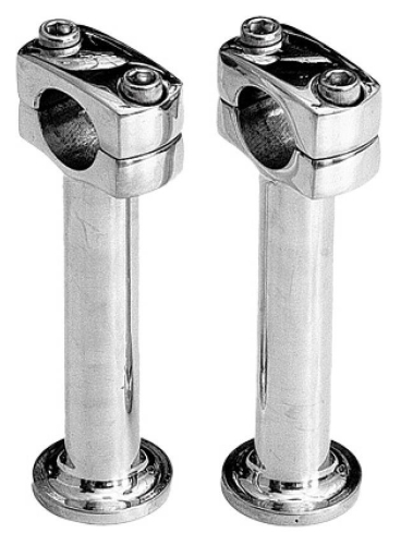 Paughco - Paughco Post Style Risers - 5in. - Chrome - 354