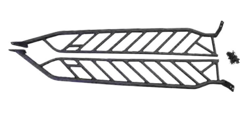 Skinz Protective Gear - Skinz Protective Gear Airframe Running Board - Flat Black - PAFRB225-PT-AL