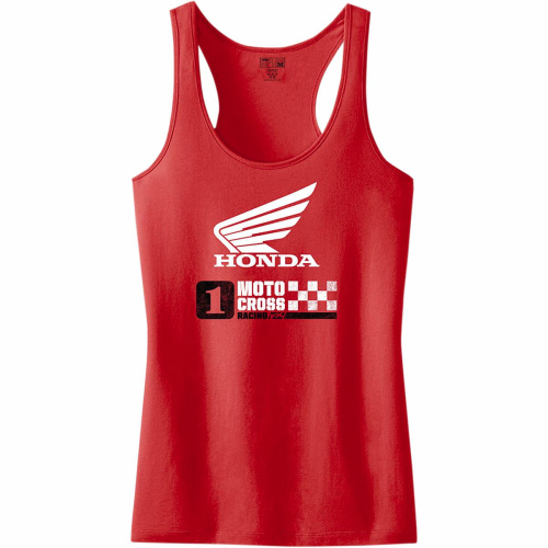 Factory Effex - Factory Effex Honda Womens Tank Top - 1887372 - Red - Medium