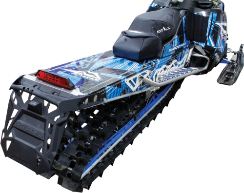 Skinz Protective Gear - Skinz Protective Gear Lightweight Rear Bumper - Flat Black - BPRB200-FBK