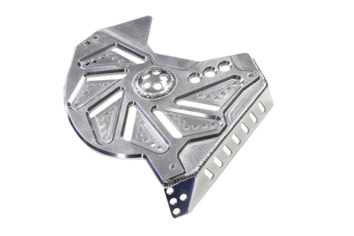 Skinz Protective Gear - Skinz Protective Gear Billet Brake Rotor Cover - Polished - SDBBC100-AL
