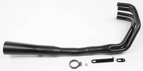 Mac - Mac 4-Into-1 Megaphone Complete System - Black Header/Black Muffler - 501-0501