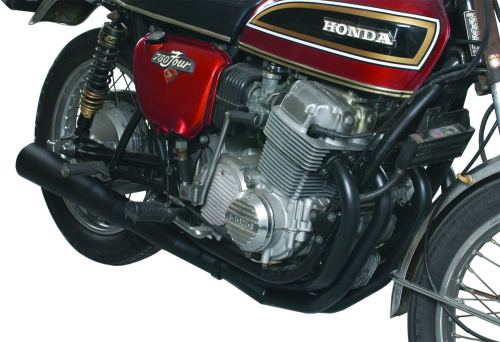 Mac - Mac 4-Into-1 Megaphone Complete System - Black Header/Black Muffler - 501-1401