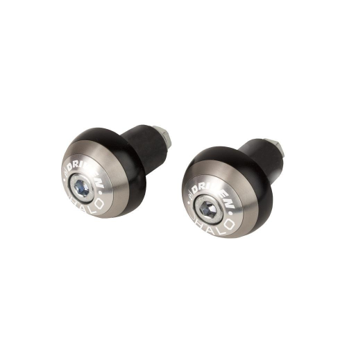 Driven Racing - Driven Racing Halo Bar Ends - Silver - DHBEW-SI