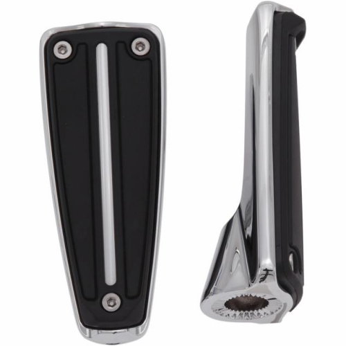Ciro - Ciro Rail Footpegs without Mount - Chrome - 61001