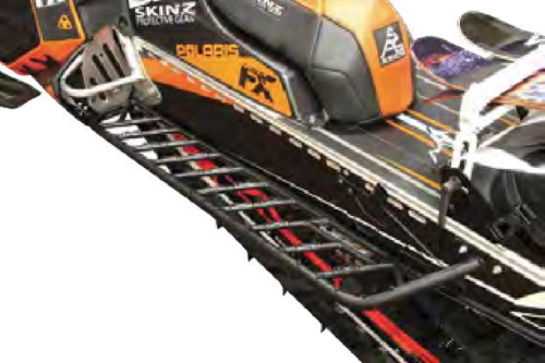 Skinz Protective Gear - Skinz Protective Gear Airframe Protube 2-Up Running Boards - Flat Black - BUPAFRB250-FBK