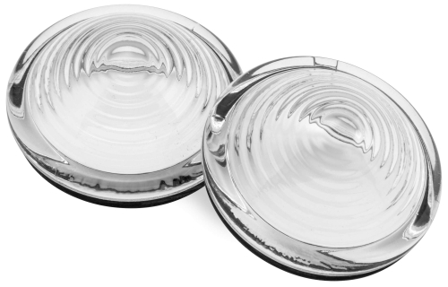 Auto Gem - Auto Gem Glass Bullseye Lens - Clear - AG317-831