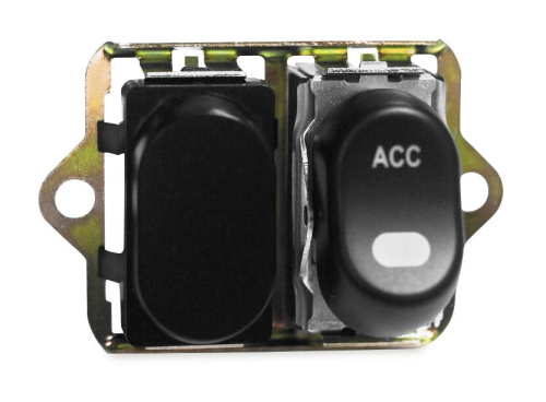 Twin Power - Twin Power Inner Fairing Switches - 2X ACC Only - Black - 370985