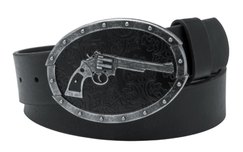 Westside Accessories - Westside Accessories Antique Colt .45 Belt - 6254 - Black - 32