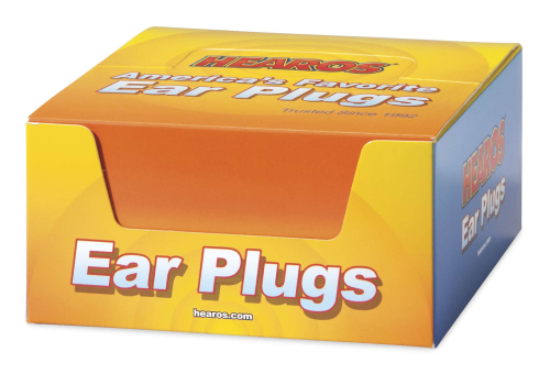 Hearos - Hearos Ear Plug Display- 50pr. (Tub) - 50405