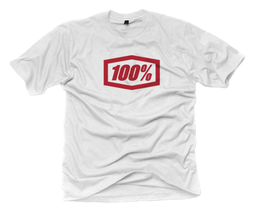 100% - 100% Essential T-Shirt - 32016-000-12 - White - Large