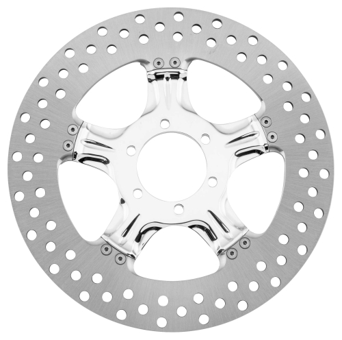 Performance Machine - Performance Machine Wrath Two-Piece Brake Rotor - 11.8in. - Chrome - 0133-1803WRAS-CH