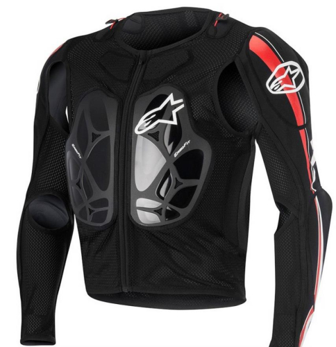 Alpinestars - Alpinestars Bionic Pro Jacket - 65066161232XL - Black/Red/White - 2XL