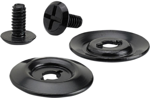 Biltwell Inc. - Biltwell Inc. Hardware Kit for Gringo S Helmet - Black - HKBLKGSSB