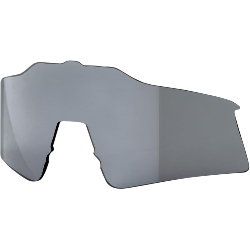 100% - 100% Replacement Lens for Speedcraft/Speedcraft SL Performance Sunglasses - Short Style - Base Gray - 6200200701