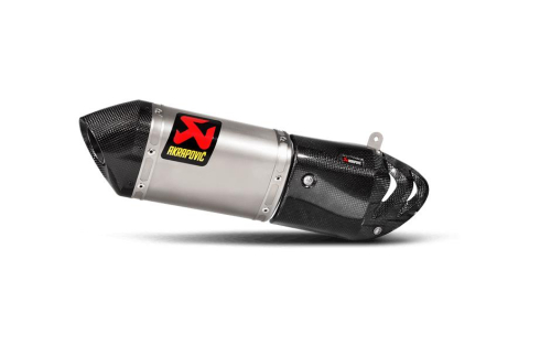 Akrapovic - Akrapovic Slip-On Line Exhaust - Titanium Muffler - SD12SO6HAPT