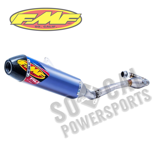 FMF Racing - FMF Racing Factory 4.1 RCT Full System with MegaBomb Header - Anodized with Carbon Cap - 042336