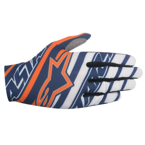 Alpinestars - Alpinestars Dune Gloves - 35625167282X - Navy/White/Orange - 2XL