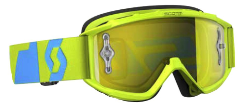Scott USA - Scott USA 89Si Youth Goggles - 240596-4967289 - Oxide Blue/Green / Yellow Chrome Works Lens - OSFM