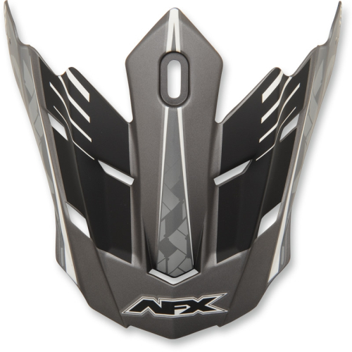 AFX - AFX Peak for FX-17/Y Helmets (2016 Models) - Factor Frost Gray/White - 01320934