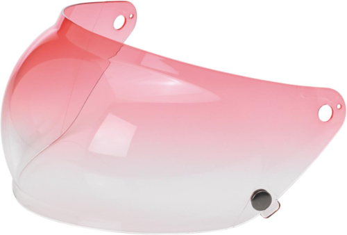 Biltwell Inc. - Biltwell Inc. Bubble Shield for Gringo S Helmets - Red Gradient - SBREDGSGR