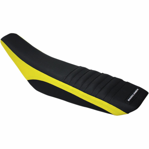 Saddlemen - Saddlemen Saddle Skins Extreme Gripper Pleated Seat Cover - Yellow - MKHU1950001