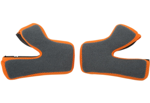 AFX - AFX Cheek Pads for FX-17 Helmets - Orange - Lg - 01341829