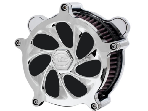 RC Components - RC Components Drifter Air Cleaner - Chrome - AC-04C-101C