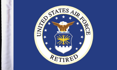 Pro Pad - Pro Pad 6in. x 9in. Flag - Retired US Air Force - FLGRETAF