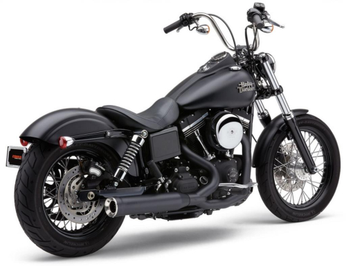 Cobra - Cobra Powerpro HP 2-Into-1 RPT Exhaust System - Matte Black - 6469B
