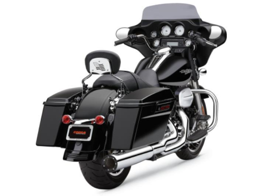 Cobra - Cobra PowrFlo RPT 2:1 Exhaust System - Chrome/Black - 6429B