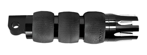 Avon Grips - Avon Grips Air Cushioned Castle Footpegs - Black - FP-AIR-90-AN-CA