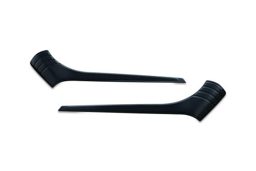 Kuryakyn - Kuryakyn Tri-Line Accents for Saddlebags - Gloss Black - 6974