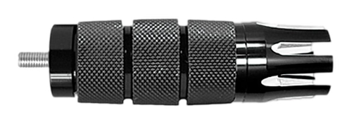 Avon Grips - Avon Grips Air Cushioned Castle Shifter/Brake Pegs - Black - SP-AIR-90-AN-CA