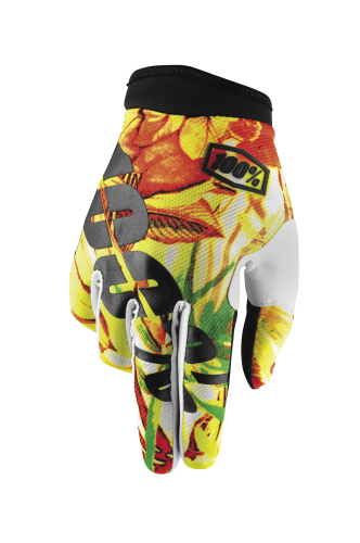 100% - 100% iTrack Gloves - 1000213113 - Paradise Orange - X-Large