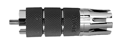 Avon Grips - Avon Grips Air Cushioned Castle Shifter/Brake Pegs - Chrome - SP-AIR-90-CH-CA