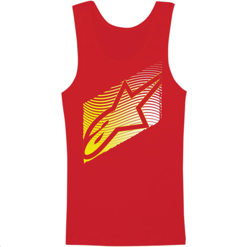 Alpinestars - Alpinestars Rizon Womens Tank Top - 1W356306030L - Red - Large