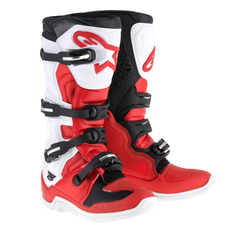 Alpinestars - Alpinestars Tech 5 Boots - 201501532112 - Red/White/Black - 12