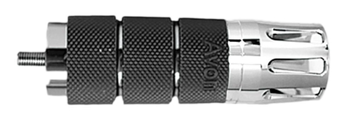 Avon Grips - Avon Grips Air Cushioned Slots Shifter/Brake Pegs - Chrome - SP-AIR-90-AN-SL