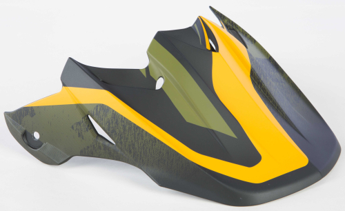 Fly Racing - Fly Racing Visor for F2 Carbon-Pure Helmets - Black/Orange/Cam- - 73-4656