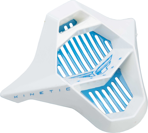 Fly Racing - Fly Racing Mouthpiece for Kinetic Fullspeed Helmets - Blue/Hi-Viz - 73-4786
