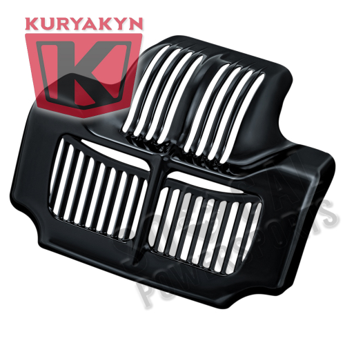Kuryakyn - Kuryakyn Oil Cooler Cover - Gloss Black - 7690