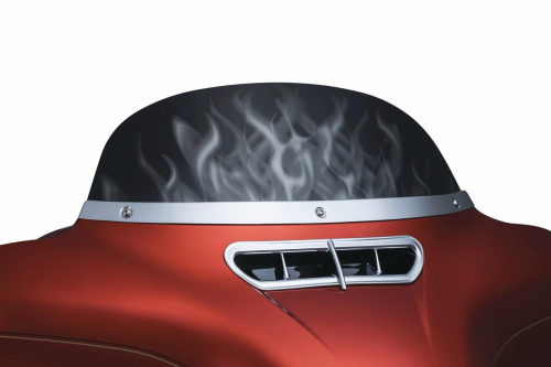 Kuryakyn - Kuryakyn AirMaster Flame Windshield - 7in, - 1277