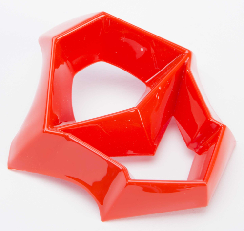 Fly Racing - Fly Racing Mouthpiece for F2 Carbon-Zoom Helmets - Red/Black/Yellow - 73-4682